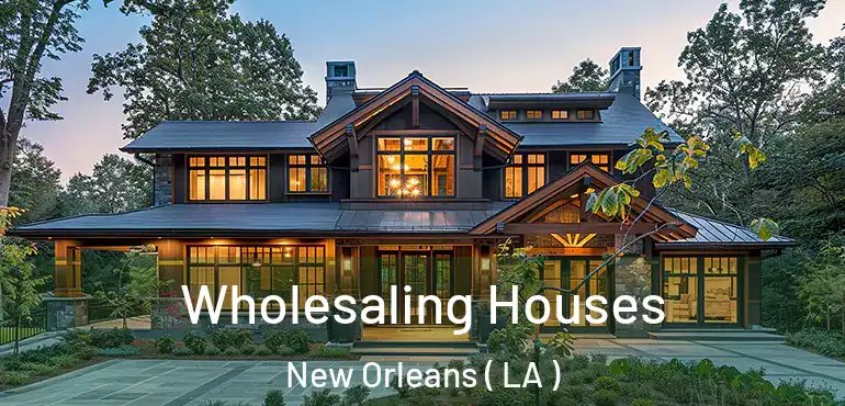  Wholesaling Houses New Orleans ( LA )